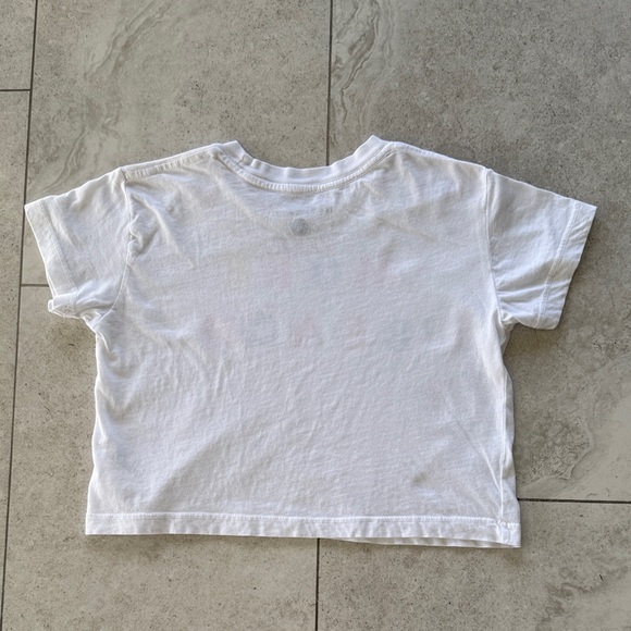 Feather 4 Arrow More Beach Crop Tee sz 6 - Picture 6 of 6